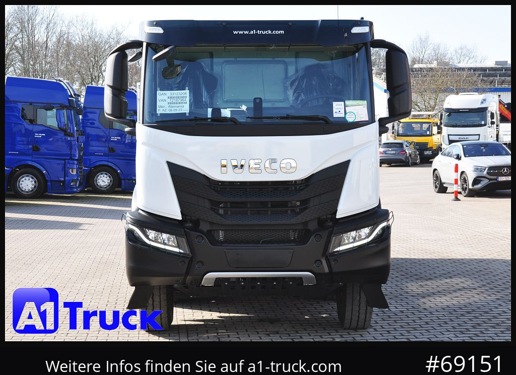 Camión volquete IVECO X-Way 480, Meiller 3 Seiten Kipper,