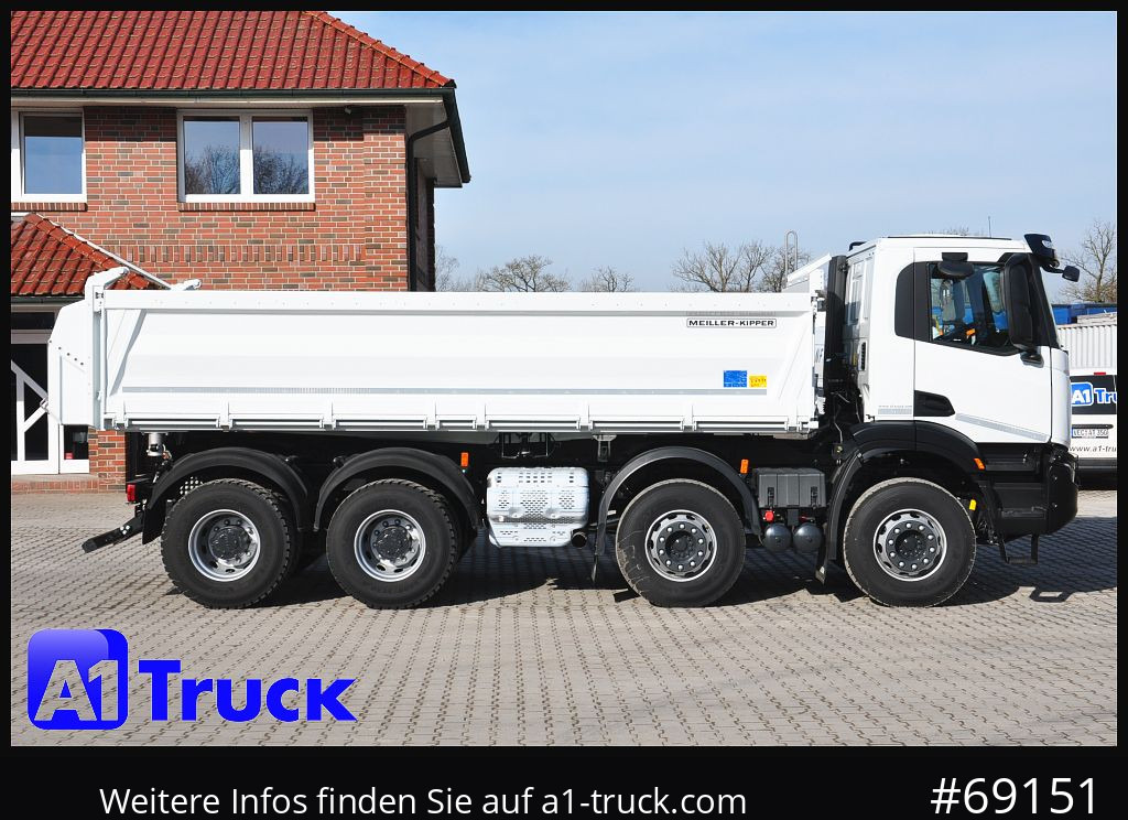 Camión volquete IVECO X-Way 480, Meiller 3 Seiten Kipper,