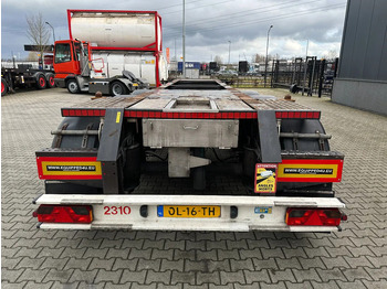 Semirremolque portacontenedore/ Intercambiable Burg 20FT ADR (EX/II, EX/III, FL, AT), Leergewicht : 3.690kg, SAF INTRADISC, 2x Liftachse, NL-Chassis, , APK/ADR: 10-2025: foto 4