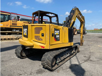 Excavadora de cadenas CAT CAT 308 CR avec Certificat CE Origine Française: foto 5