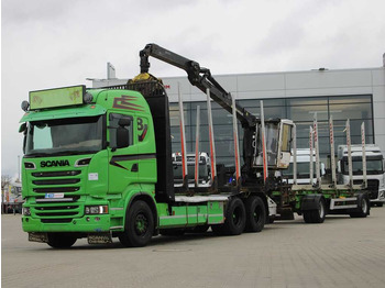 Camión forestal SCANIA R 520