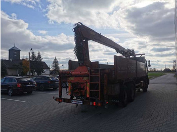 Camión caja abierta, Camión grúa MAN 25.422 flatbed truck: foto 4