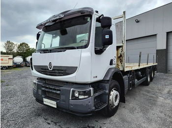 Camión caja abierta RENAULT Premium Lander