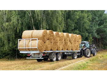 Arrendamiento de Cynkomet Ballentransportwagen / Bale platform / Remorque pour balles / Rimorchio per balle / Przyczepa do przewozu bel Cynkomet Ballentransportwagen / Bale platform / Remorque pour balles / Rimorchio per balle / Przyczepa do przewozu bel: foto 5