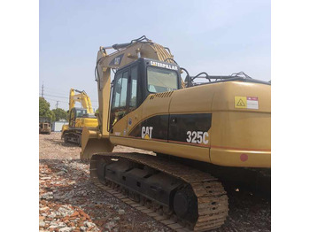 Excavadora de cadenas Used CAT Excavator 325C with good condition for sale in shanghai yard: foto 5