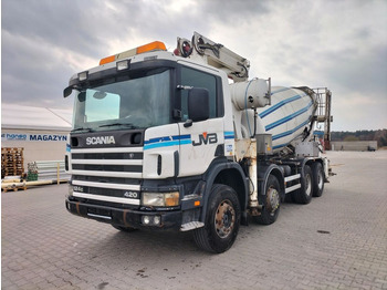 Camión bomba de hormigón Scania P124e 420 SARAKA MT-26: foto 2