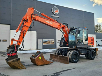 Excavadora de ruedas HITACHI ZX145W