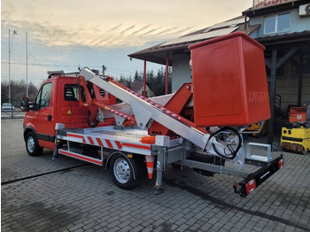 Camión con plataforma elevadora Multitel MX 170 - 17m Iveco Daily 35S11 - bucket truck boom: foto 4