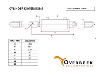 Hidráulica Cilinder /Cylinder/Zylinder: foto 4