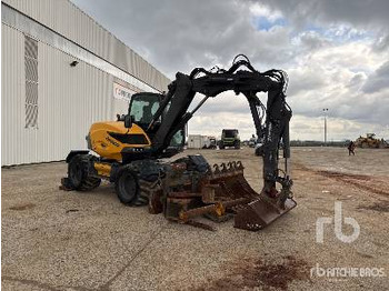 Excavadora de ruedas MECALAC 11MWR Pelle Sur Pneus: foto 4