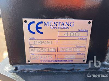 Pinza de manipulación nuevo MUSTANG GRP450 Rotating (Unused): foto 5