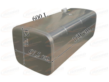 Depósito de combustible para Camión nuevo IVECO 600L 1600X620X680 FUEL TANK IVECO 600L 1600X620X680 FUEL TANK: foto 2