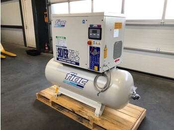 Compresor de aire nuevo Fiac New Silver 7.5 / 300 Silent 5.5 kW 720 L / min  10 Bar Elektrische schroefcompressor met ketel: foto 4