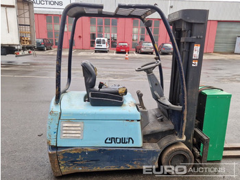 Carretilla elevadora Crown Electric Forklift, 3 Stage Mast, Freelift Mast, Side Shift, Forks, Charger: foto 5