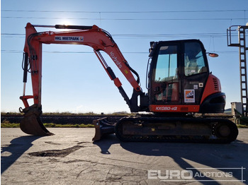 Miniexcavadora Kubota KX080: foto 2