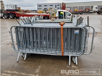 Equipo de construcción Bundle of Metal Pedestrian Safety Barriers (2 of): foto 4