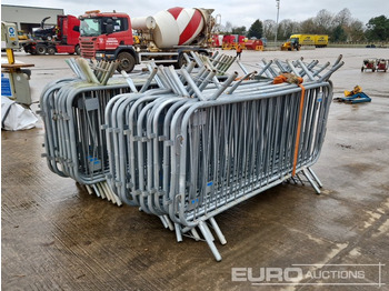 Equipo de construcción Bundle of Metal Pedestrian Safety Barriers (2 of): foto 3