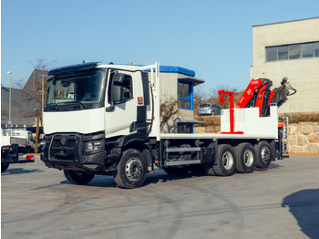 Camión caja abierta RENAULT C 460