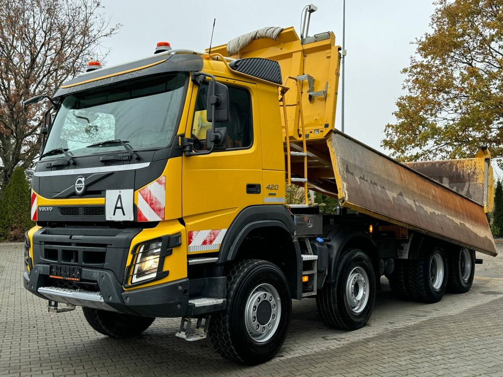 Camión volquete Volvo FMX420 8x6 Dreiseitenkipper Bordmatik MEILLER: foto 13