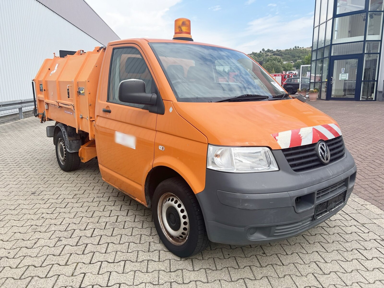 Camión de basura para transporte de basura Volkswagen T5 1.9 TDI 4x2 Müllwagen T5 1.9 TDI 4x2, Hagemann Müllpreßaufbau ca. 3,4m³, Rechtslenker: foto 9