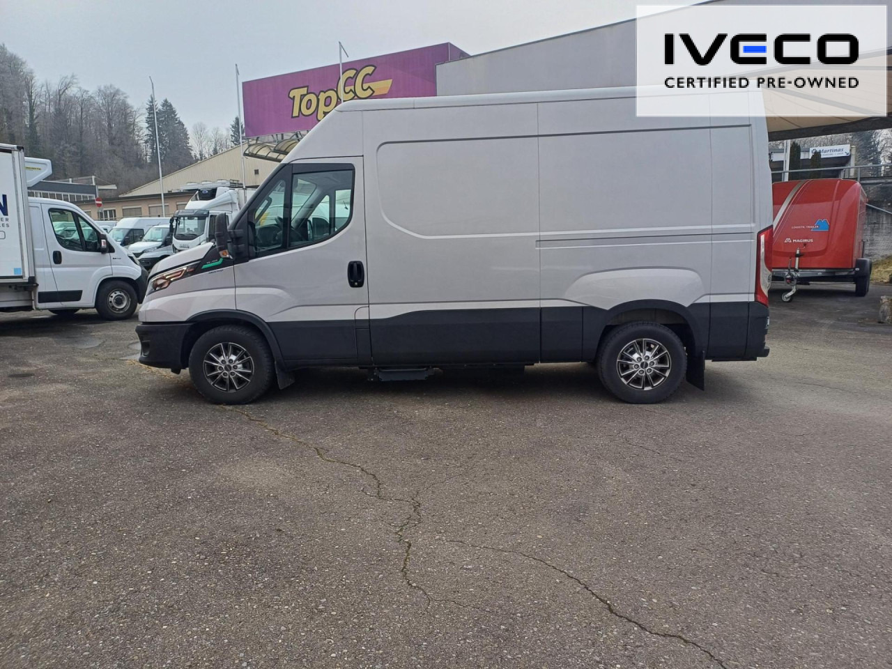 Furgón IVECO Daily 35S14NA8V/P Euro6 Klima AHK Navi Luftfeder: foto 9