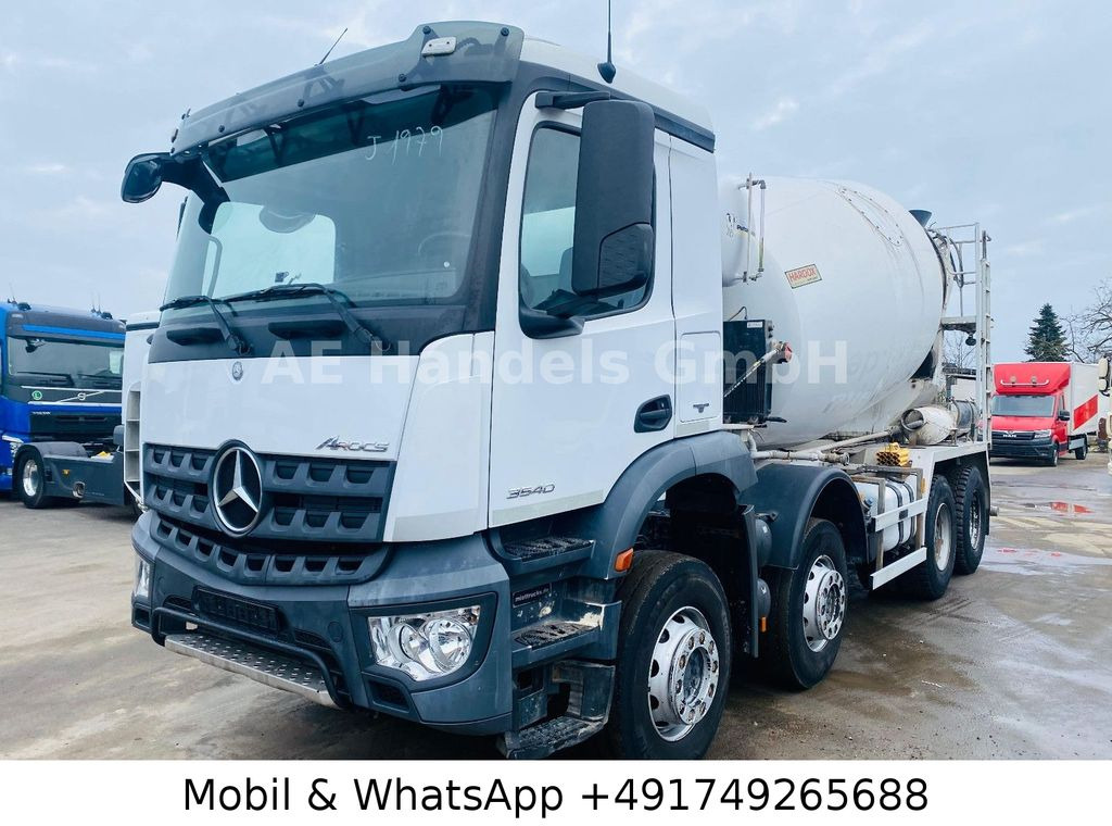 Arrendamiento de Mercedes-Benz Arocs 3540 BB 8x4 Multimixer P10C-UL*10m³/Hardox  Mercedes-Benz Arocs 3540 BB 8x4 Multimixer P10C-UL*10m³/Hardox: foto 26