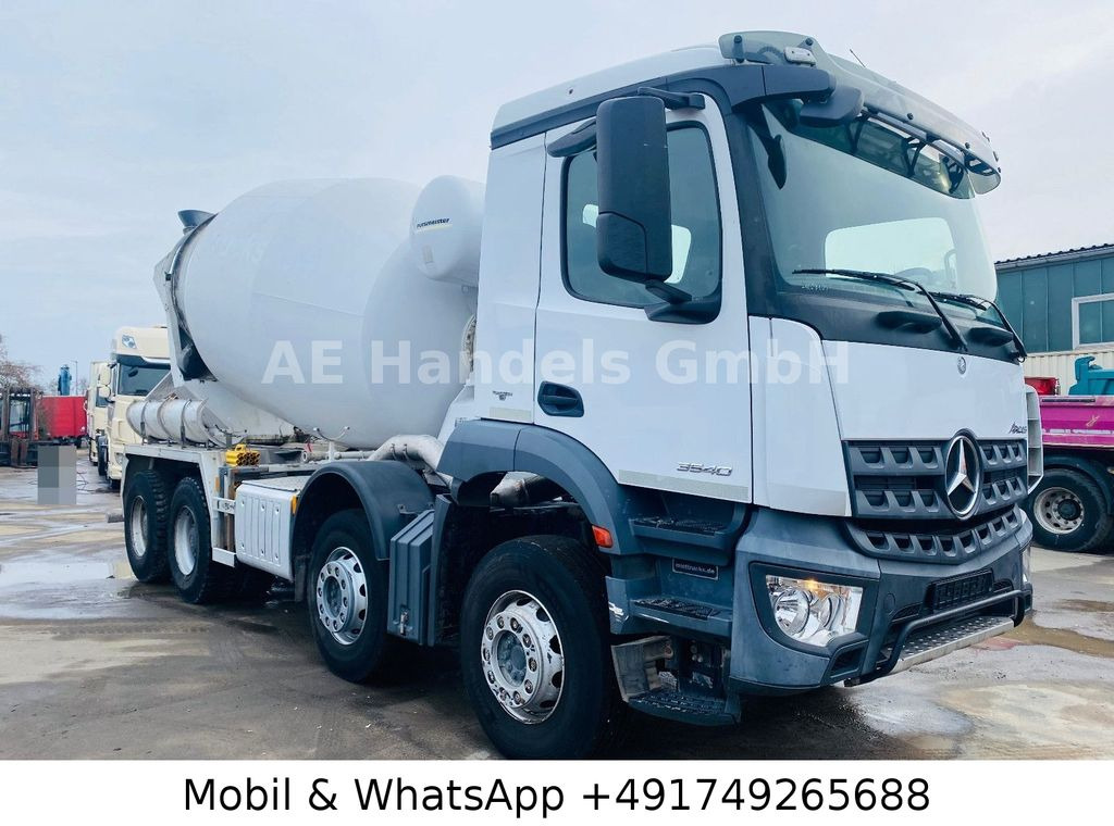 Arrendamiento de Mercedes-Benz Arocs 3540 BB 8x4 Multimixer P10C-UL*10m³/Hardox  Mercedes-Benz Arocs 3540 BB 8x4 Multimixer P10C-UL*10m³/Hardox: foto 25