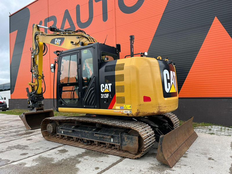 Excavadora de cadenas Caterpillar 313 FL ROTOTILT / 2 BUCKETS / AC / CENTRAL LUBRICATION / AUXILIARY HEATER / 2D: foto 8