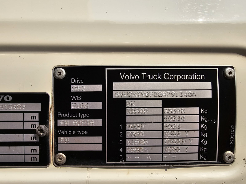 Camión volquete, Camión grúa Volvo FM 460 8x2 HMF 26 t/m: foto 18