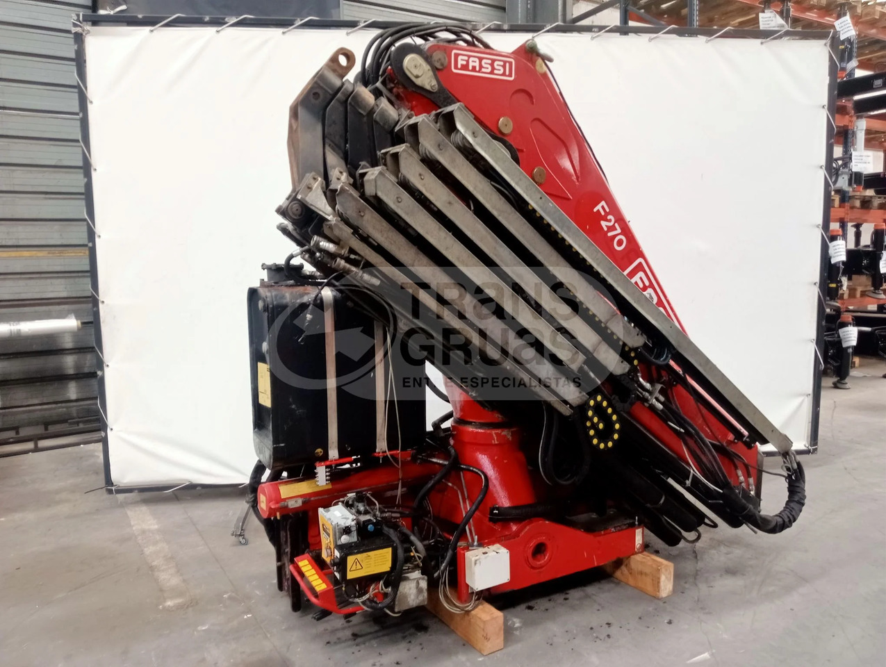 Grúa para camión Grúa hidráulica Fassi F270A.26: foto 6 Grúa para camión Grúa hidráulica Fassi F270A.26: foto 6