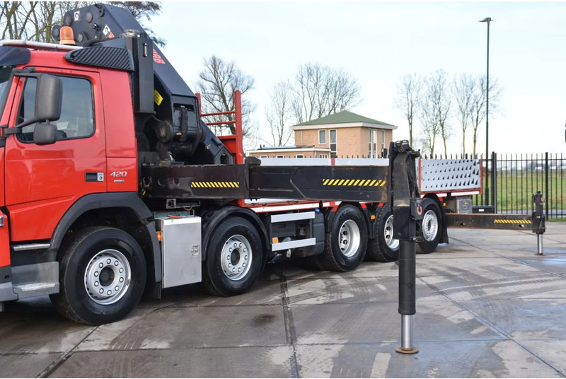 Camión grúa Volvo FM 420 10x4/6 + HIAB X-HIPRO 858 EP-6 - EURO 6 - 335 TKM - EXCELLENT CONDITION -: foto 9