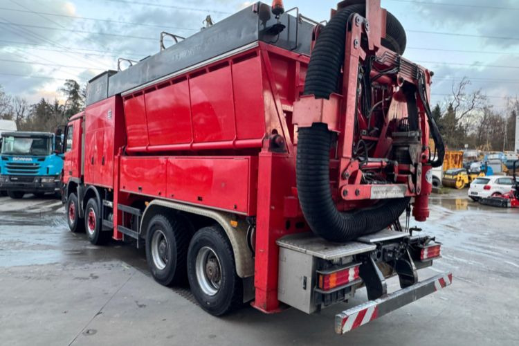 Limpieza de alcantarillado Mercedes-Benz Actros 4144 8x4 RSP Saugbagger: foto 7