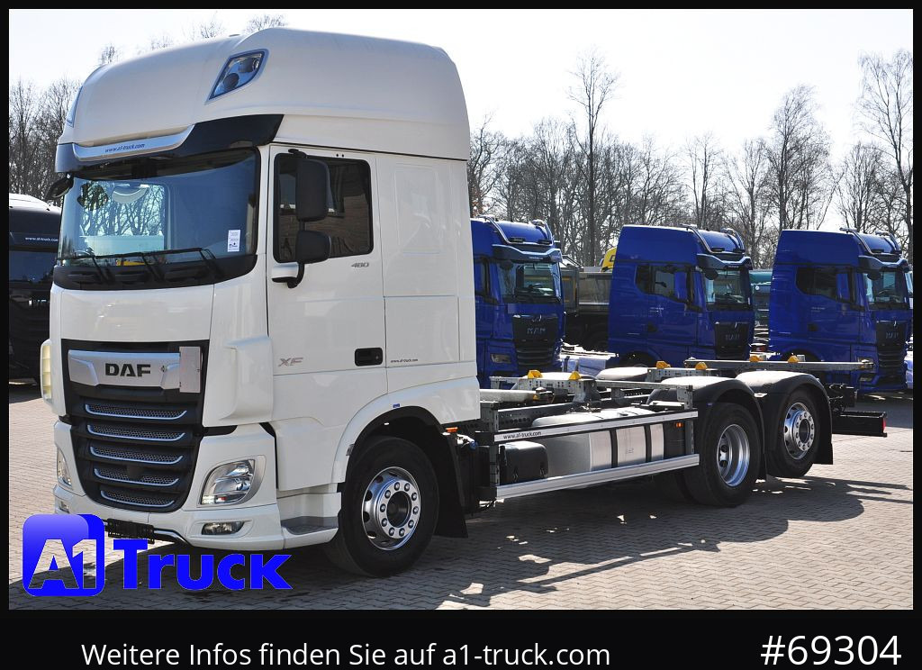 Camión portacontenedore/ Intercambiable DAF DAF XF 480 FAN SSC ZF-Intarder, ACC: foto 12