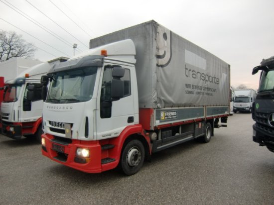 Camión lona Iveco Eurocargo  ML140E22 Plane mit LBW: foto 1