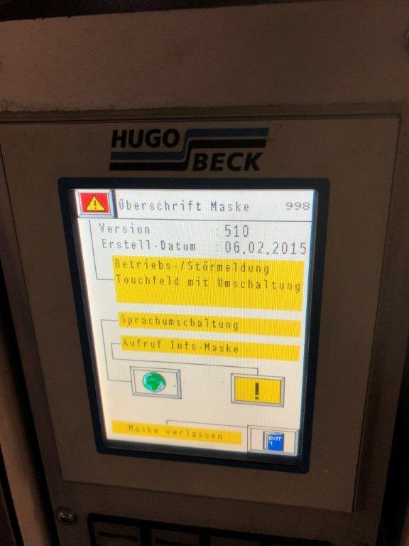 Arrendamiento de HUGO BECK Flexo 500 and SLB 5012/25 HUGO BECK Flexo 500 and SLB 5012/25: foto 12 Arrendamiento de HUGO BECK Flexo 500 and SLB 5012/25 HUGO BECK Flexo 500 and SLB 5012/25: foto 12