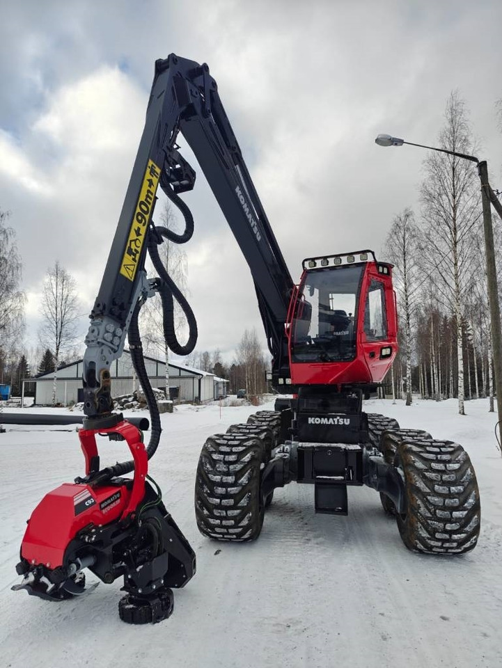 Procesadora forestal Komatsu 901 XC: foto 8