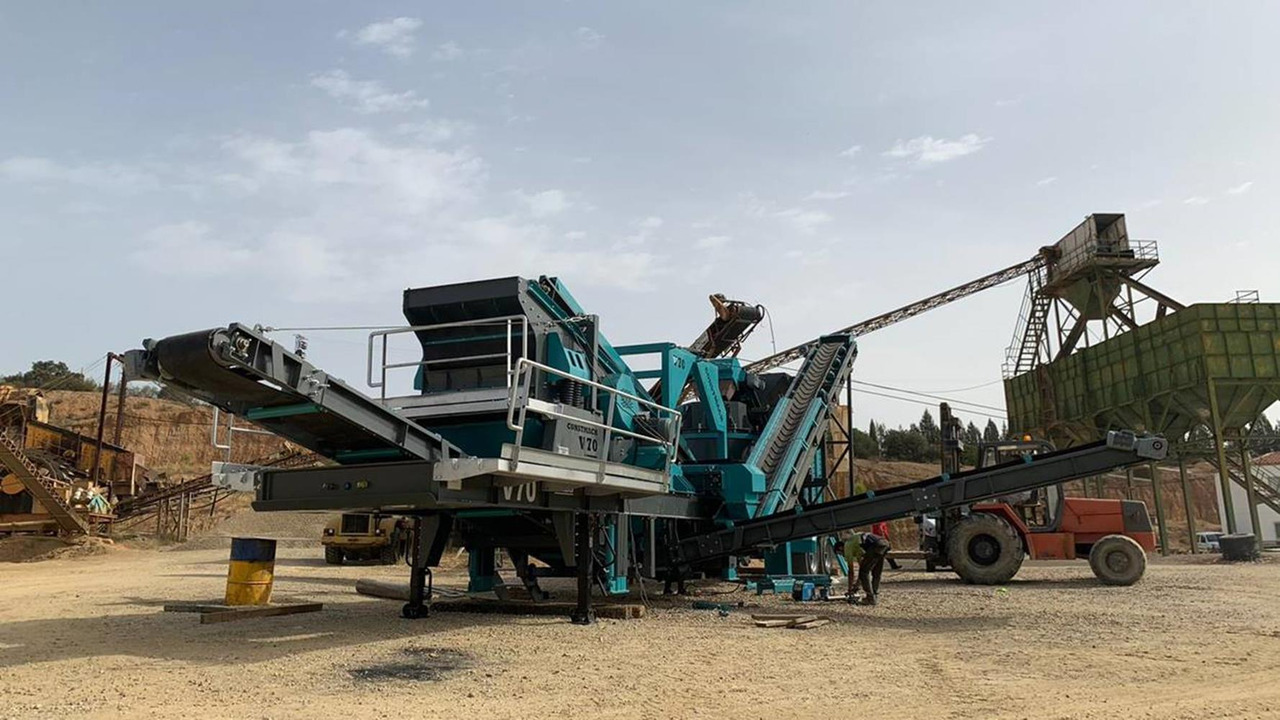 Trituradora móvil nuevo Constmach Concasseur Mobile À Arbre Vertical D'une Capacité De 200 T/H: foto 6