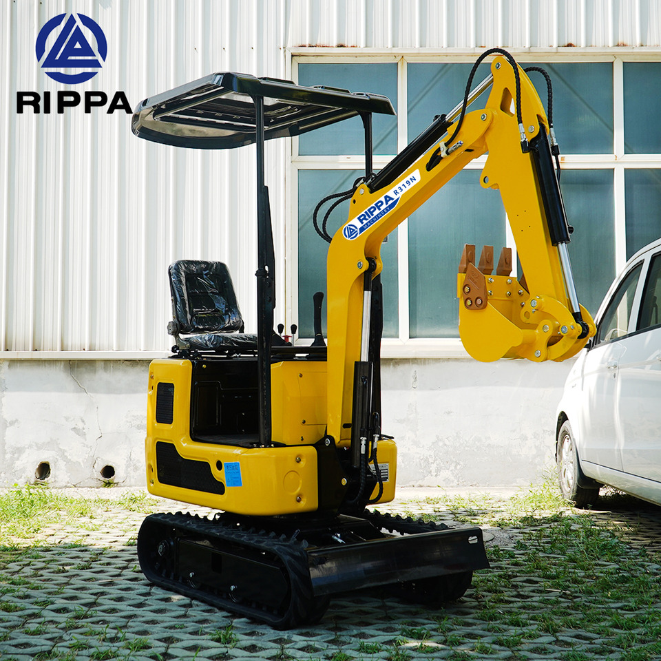 Arrendamiento de Rippa Mini Excavator R319, CE certification, Warm air conditioning, Global stocking Rapid delivery Rippa Mini Excavator R319, CE certification, Warm air conditioning, Global stocking Rapid delivery: foto 9