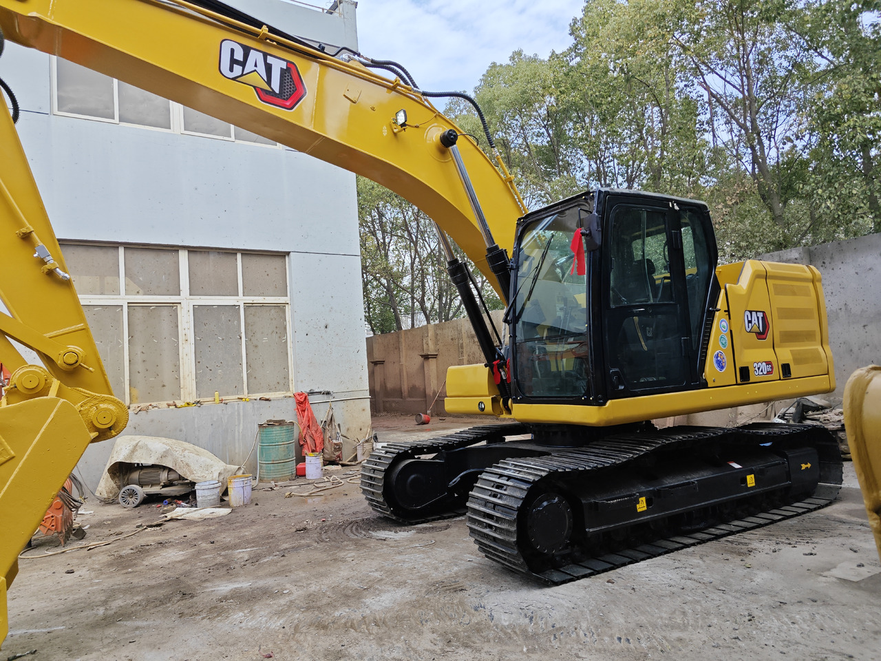 Excavadora de cadenas CATERPILLAR 320GC: foto 8