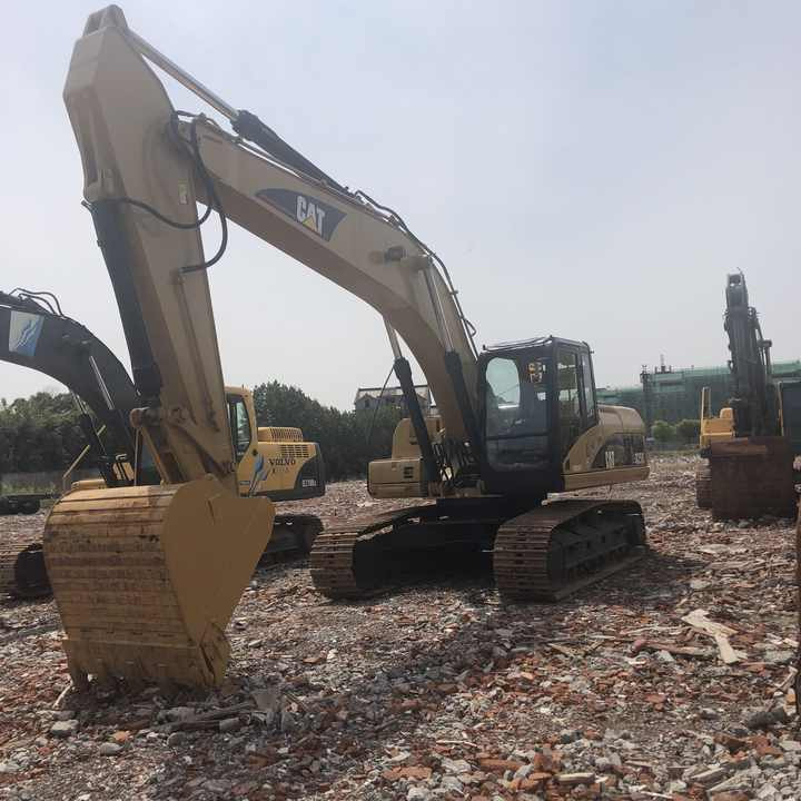 Excavadora de cadenas Used CAT Excavator 325C with good condition for sale in shanghai yard: foto 6