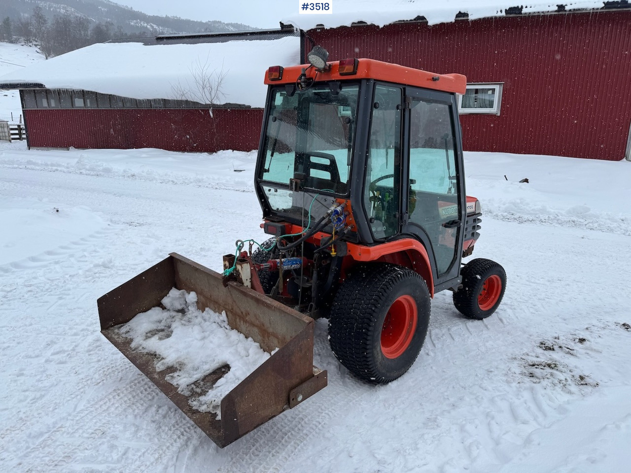 Tractor Kubota B1700 with low hours and some extra equipment: foto 6