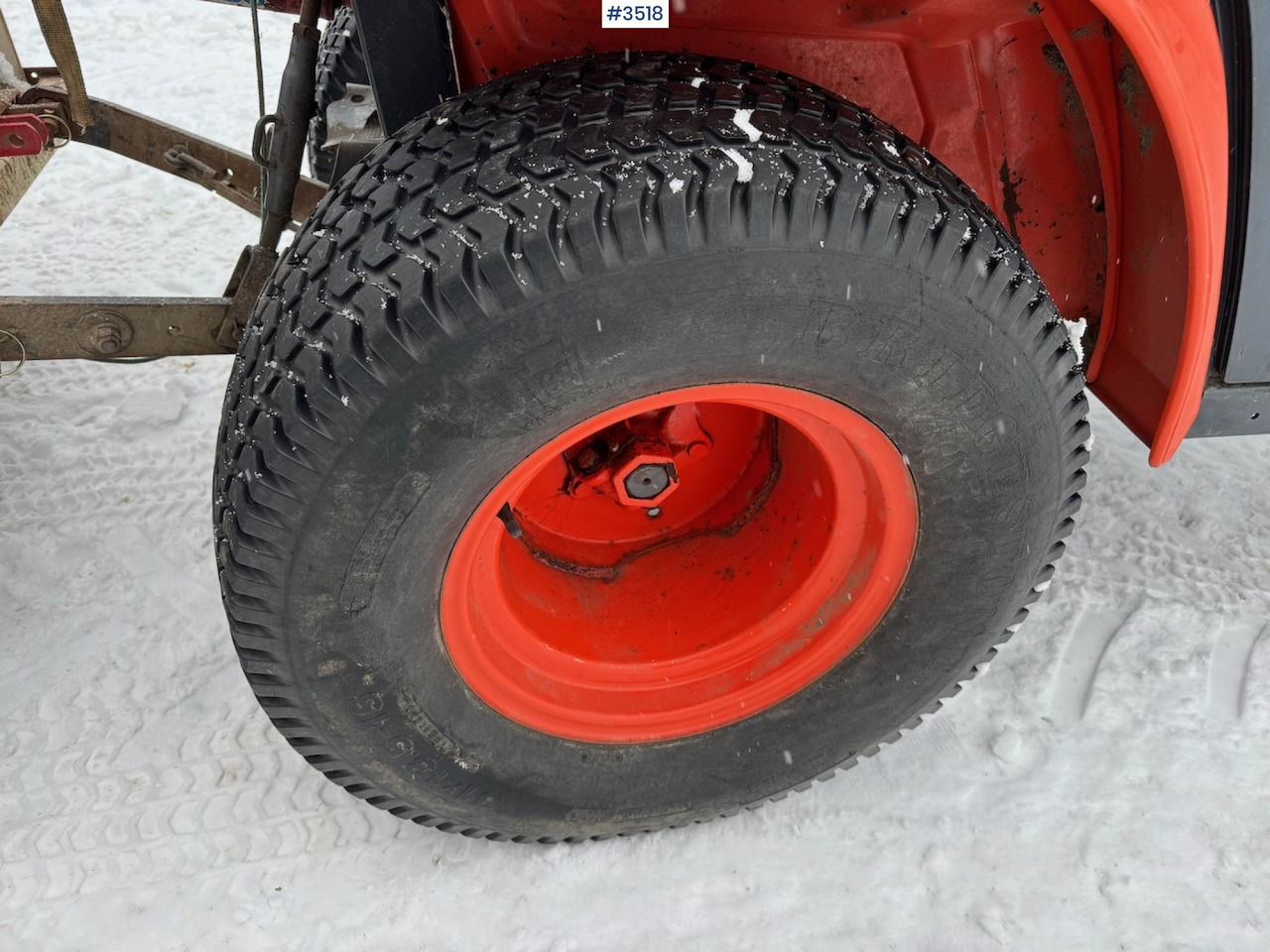 Tractor Kubota B1700 with low hours and some extra equipment: foto 10