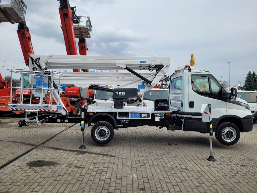 Camión con plataforma elevadora CTE ZED 23.3 JH - 23m Iveco 35S12 - bucket truck boom: foto 7