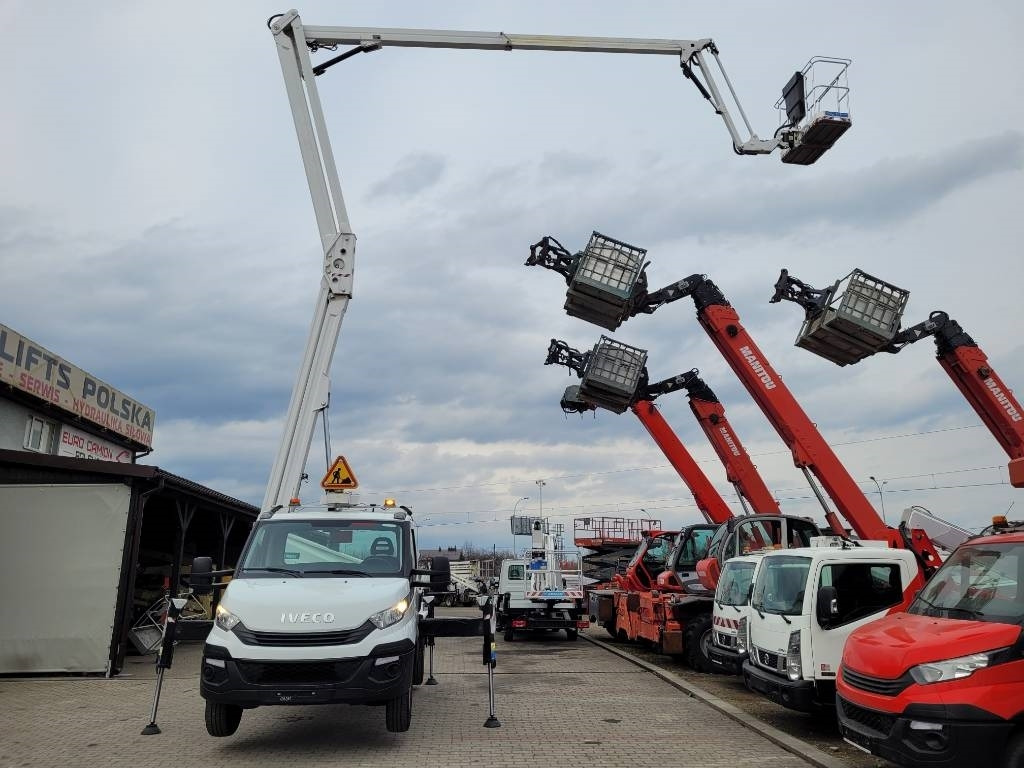 Camión con plataforma elevadora CTE ZED 23.3 JH - 23m Iveco 35S12 - bucket truck boom: foto 17