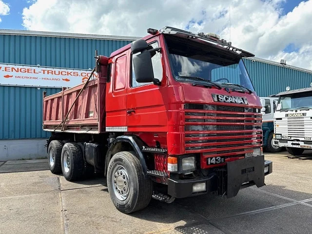 Camión volquete Scania R143-420 V8 6x4 FULL STEEL MEILLER KIPPER (MANUAL GEARBOX / FULL STEEL SUSPENSION / REDUCTION AXLES / HYDRAILIC KIT): foto 6