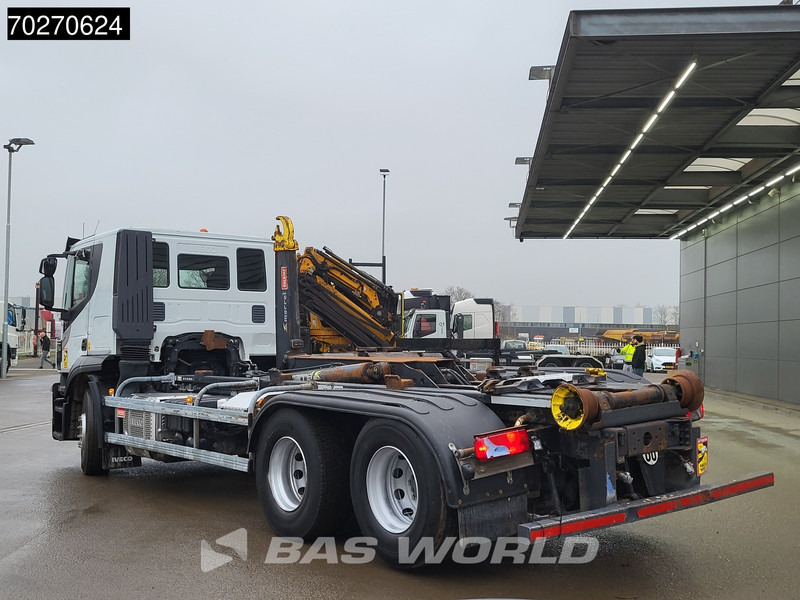 Camión multibasculante Iveco Stralis 460 6X2 20tons Marrel hooklift Lift Axle ACC Euro 6: foto 12