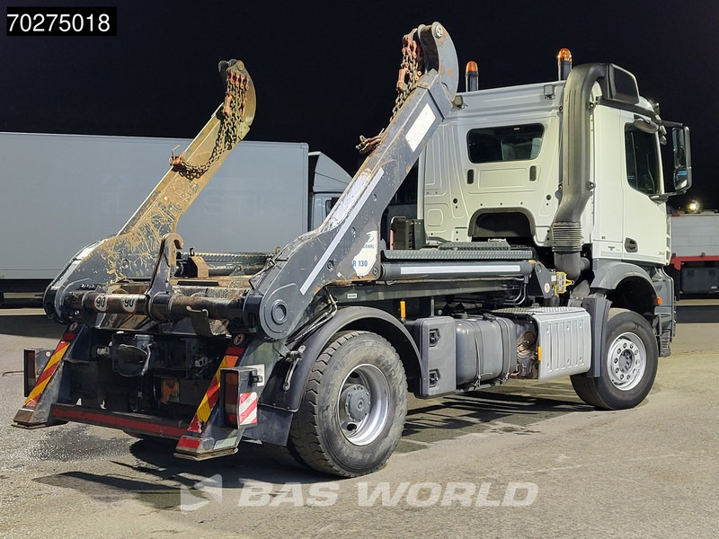 Camión portacontenedor de cadenas Mercedes-Benz Arocs 1845 4X2 Skiploader Automatic Big-Axle ADR Euro 6: foto 14