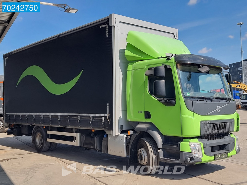 Camión lona Volvo FL 210 4X2 12tons Automatic ComfortCab 2000kg Ladebordwand Euro 6: foto 12