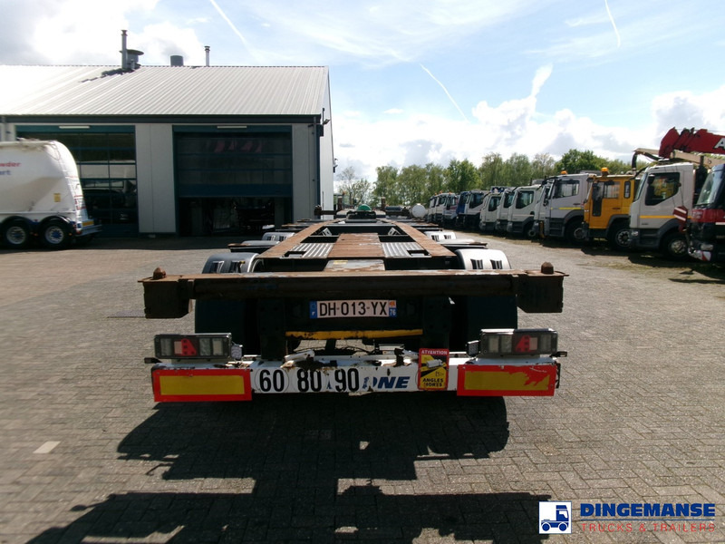 Camión portacontenedore/ Intercambiable Krone 3-axle container trailer 20-30-40-45 ft DA08LNA: foto 6