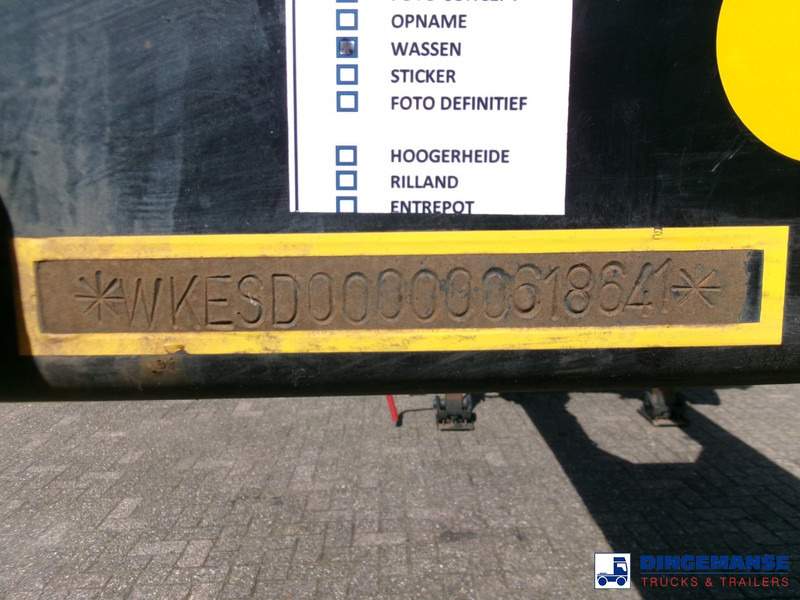 Camión portacontenedore/ Intercambiable Krone 3-axle container trailer 20-30-40-45 ft DA08LNA: foto 15